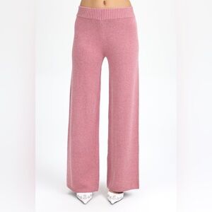 Nwt‎ Moon River Soft Pink Knit Pants